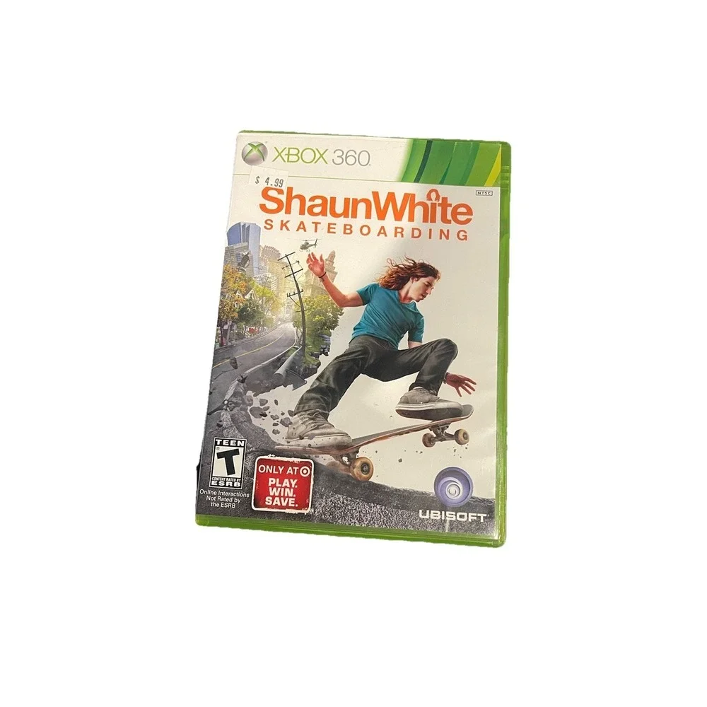 Shaun White Skateboarding (Microsoft Xbox 360, 2010) CIB Complete - Excellent